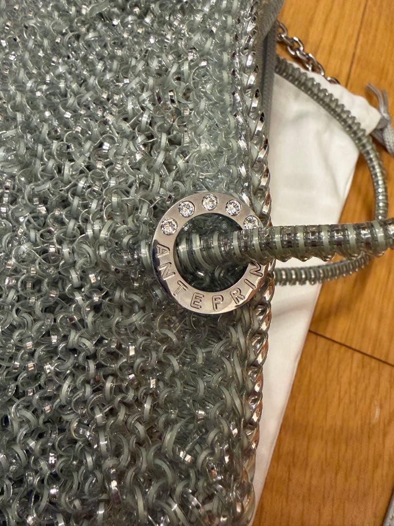 アンテプリマ　 コンフェット ミディアム　グリーングレーシルバー