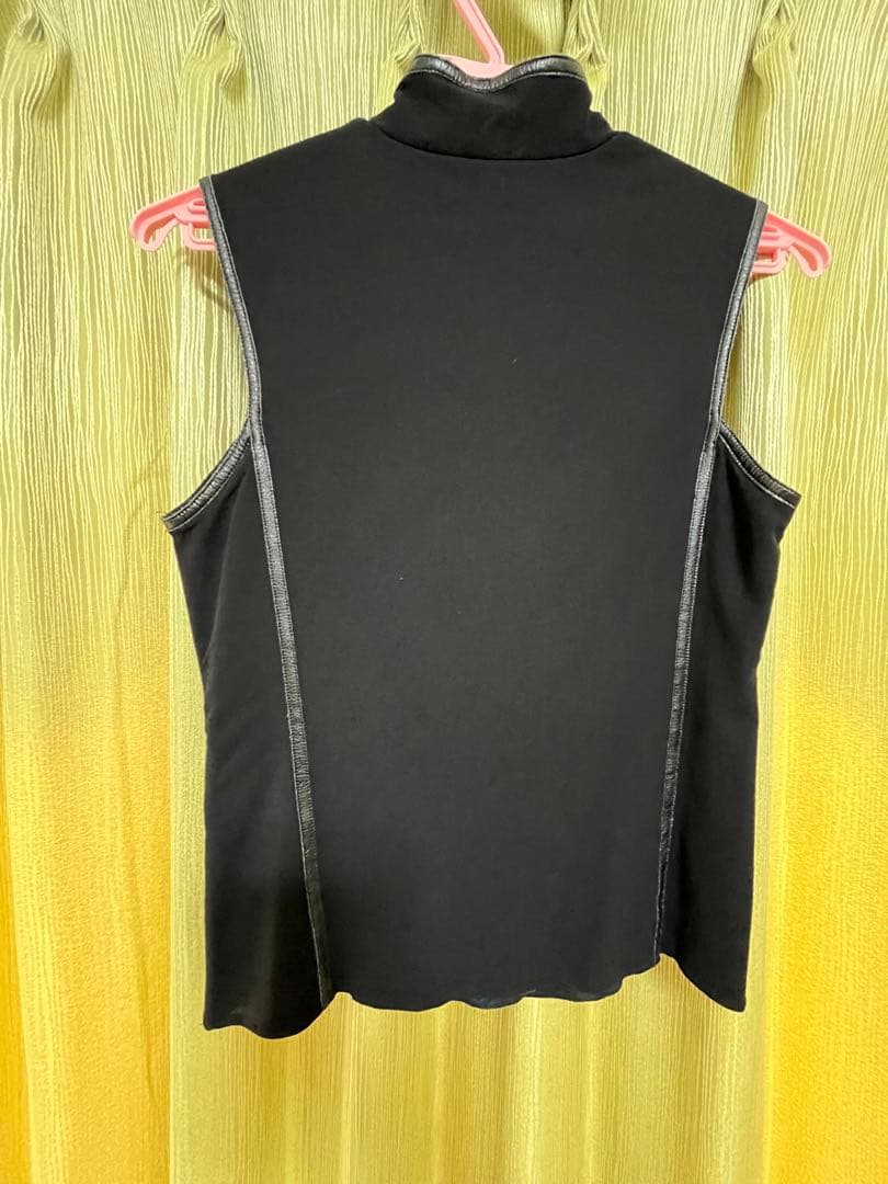 VIVIENNE TAM チャイナカラー刺繍ノースリーブ七分袖カーディガンセット