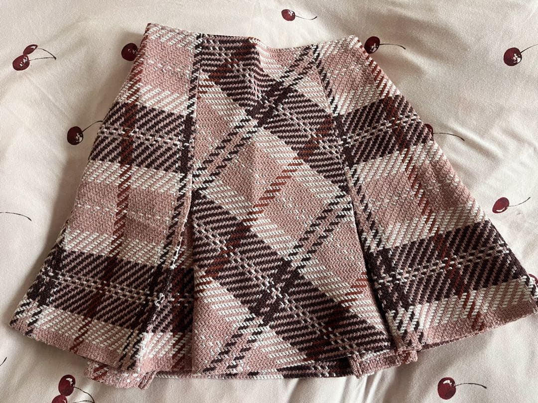 【2/13購入 ねむい】snidel ロービングチェックミニスカート