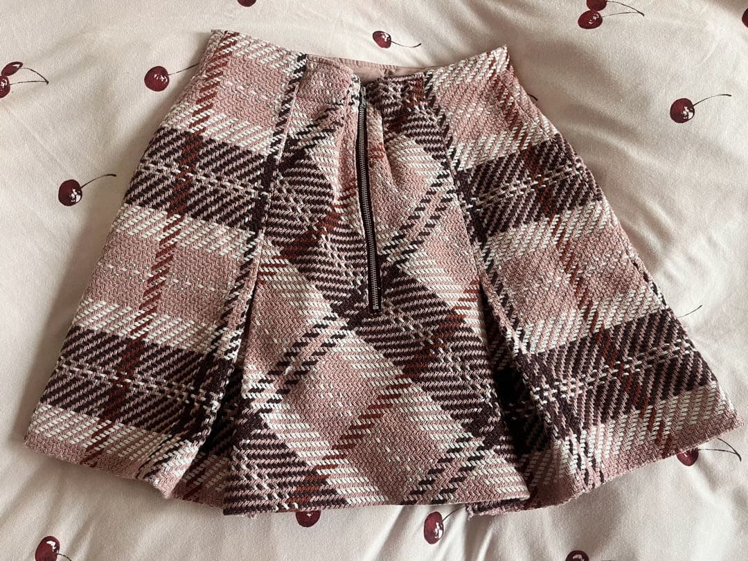 【2/13購入 ねむい】snidel ロービングチェックミニスカート