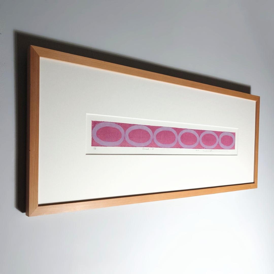 黒木周「Connect-27」クロスグラフ 2020年 IDEE取扱版画家