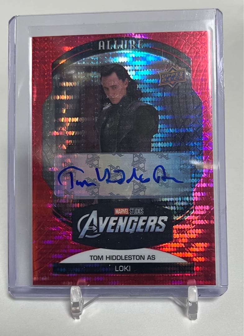 upper deck marvel ロキ　サインカード