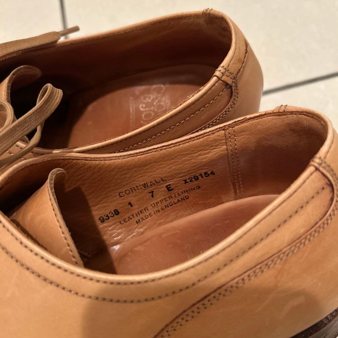 クロケット&ジョーンズ 7.E 【★Uチップ/CORNWALL】