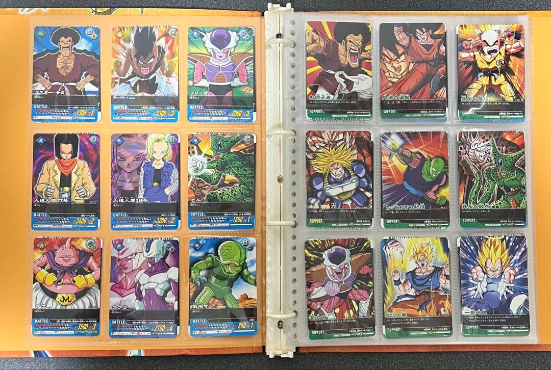 【傷あり・専用ファイル付】ドラゴンボールデータカードダスz2 フルコンプ