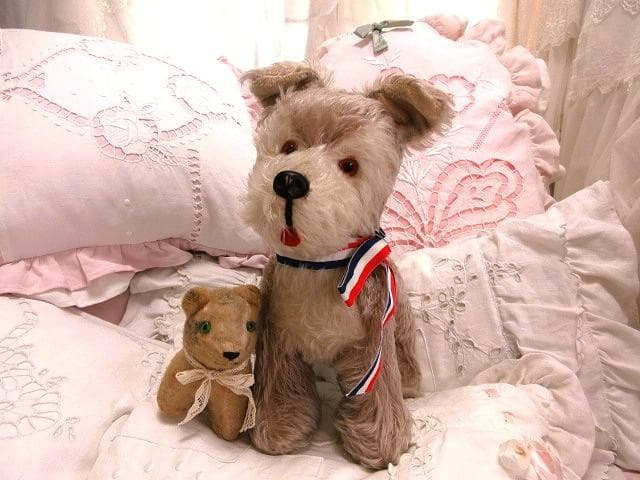 アンティーク　フランス　ドッグ　☆　アンティークベア