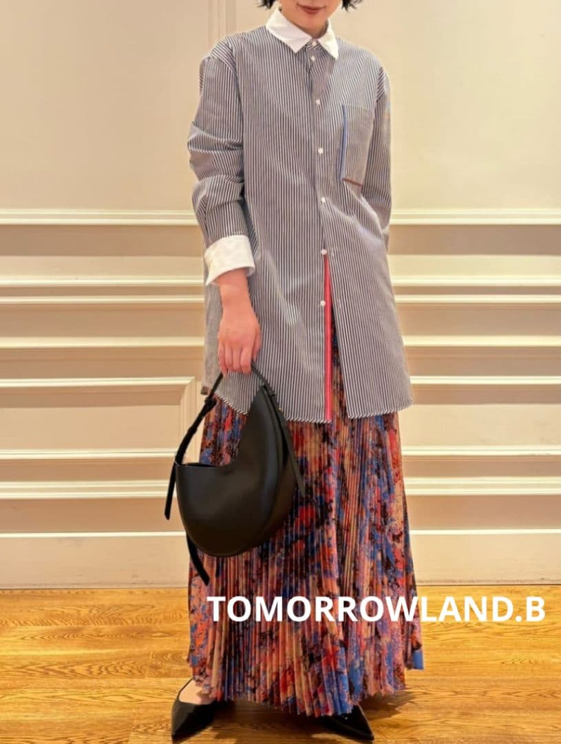 トゥモローランドビーストライプロングシャツ