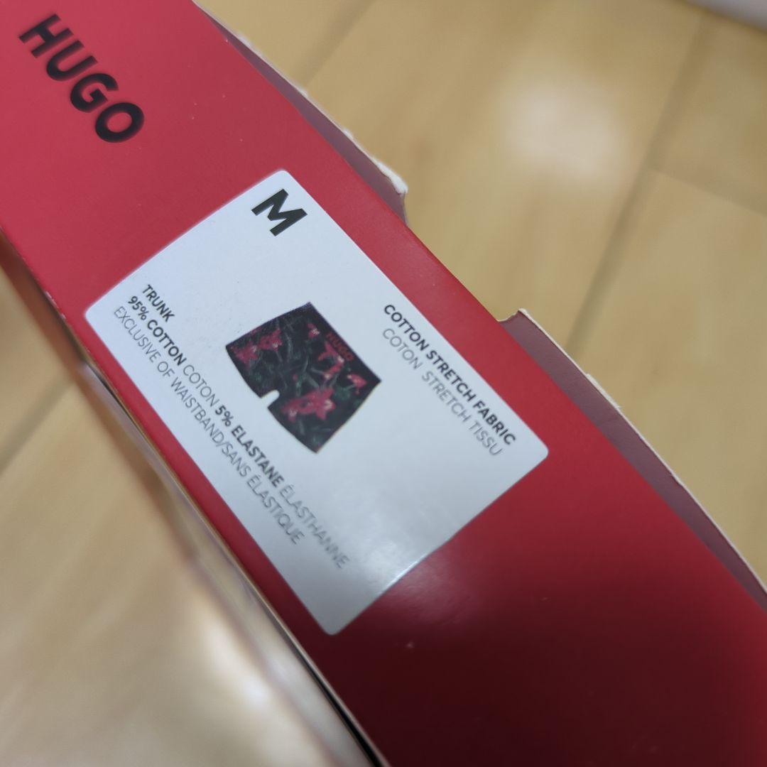 【新品】HUGO / オーガニックコットン ボクサーパンツ インポートサイズM