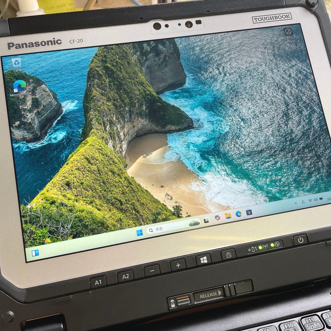 TOUGHBOOK CF-20 128GB　i5-7Y57 Win11 美品
