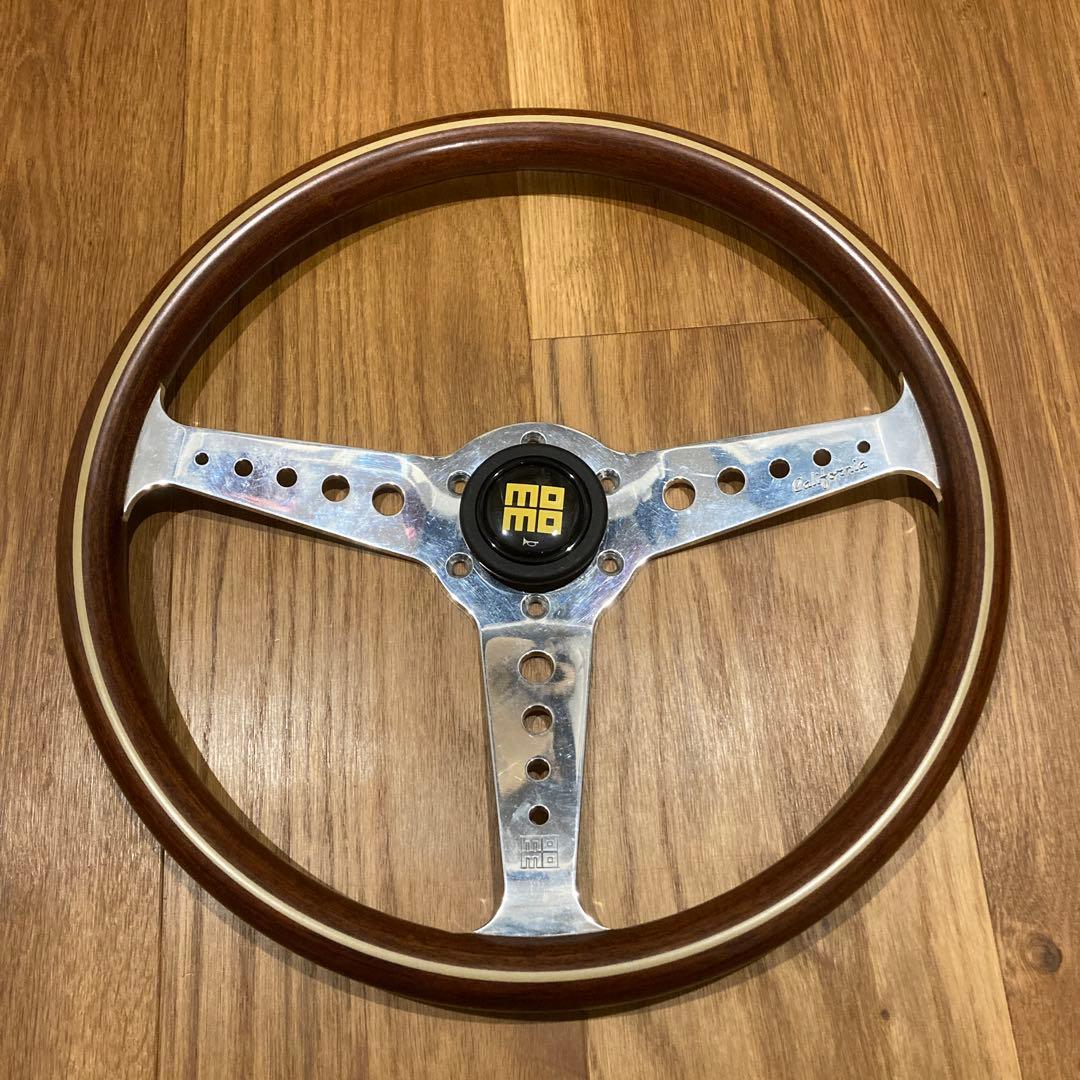 マウスMOMO California ステアリングホイール 350mm