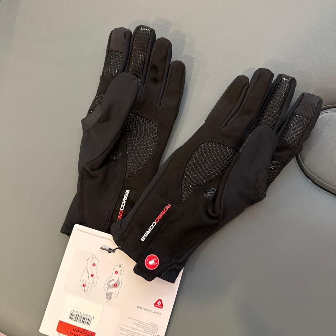 【新品・定価15,400円】Castelli/カステリウィンターグローブLサイズ