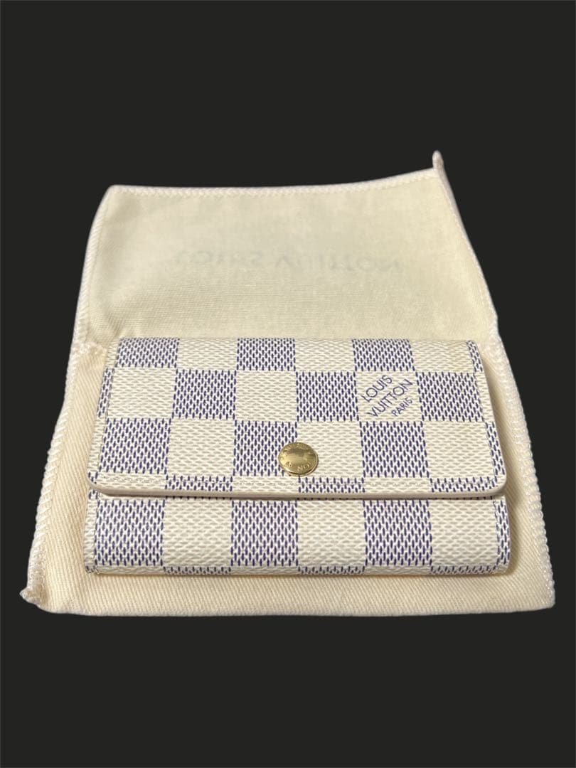 ルイ・ヴィトン ダミエアズール ミュルティクレ6 ［6連キーケース］