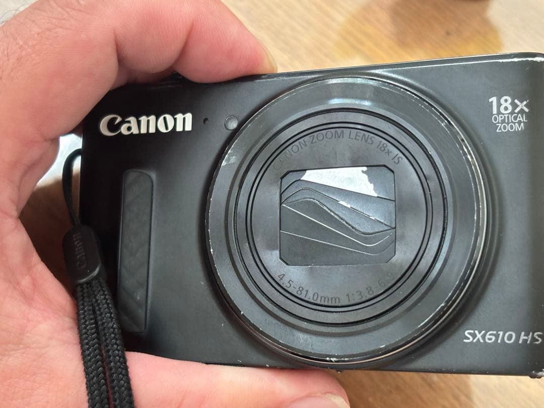 Canon SX610 HS コンパクトデジタルカメラ【ジャンク】