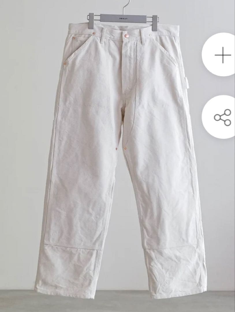 comoli COTTON DUCK PAINTER PANTS サイズ3