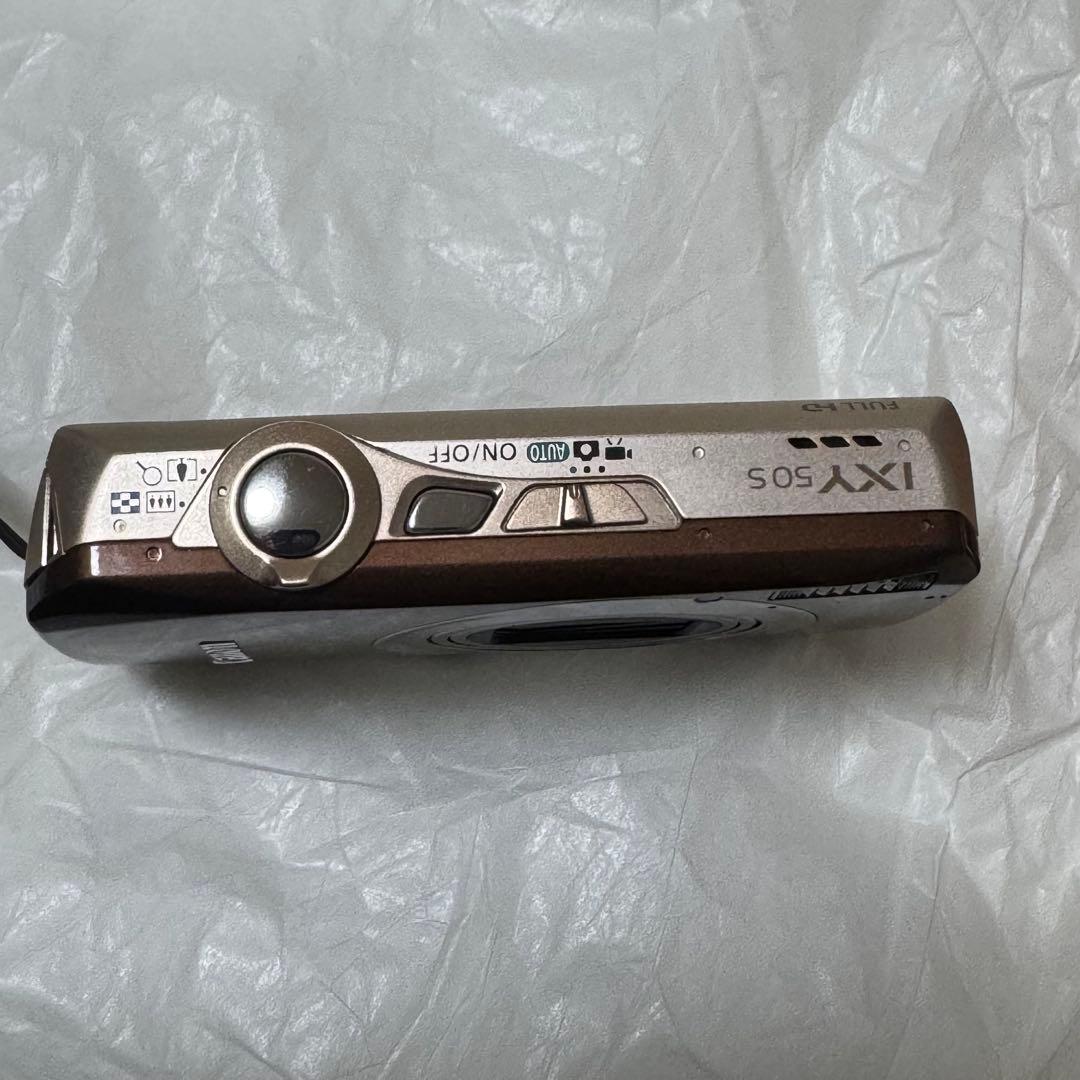 【極美品・希少】Canon IXY 50S コンパクトデジタルカメラ ブラウン