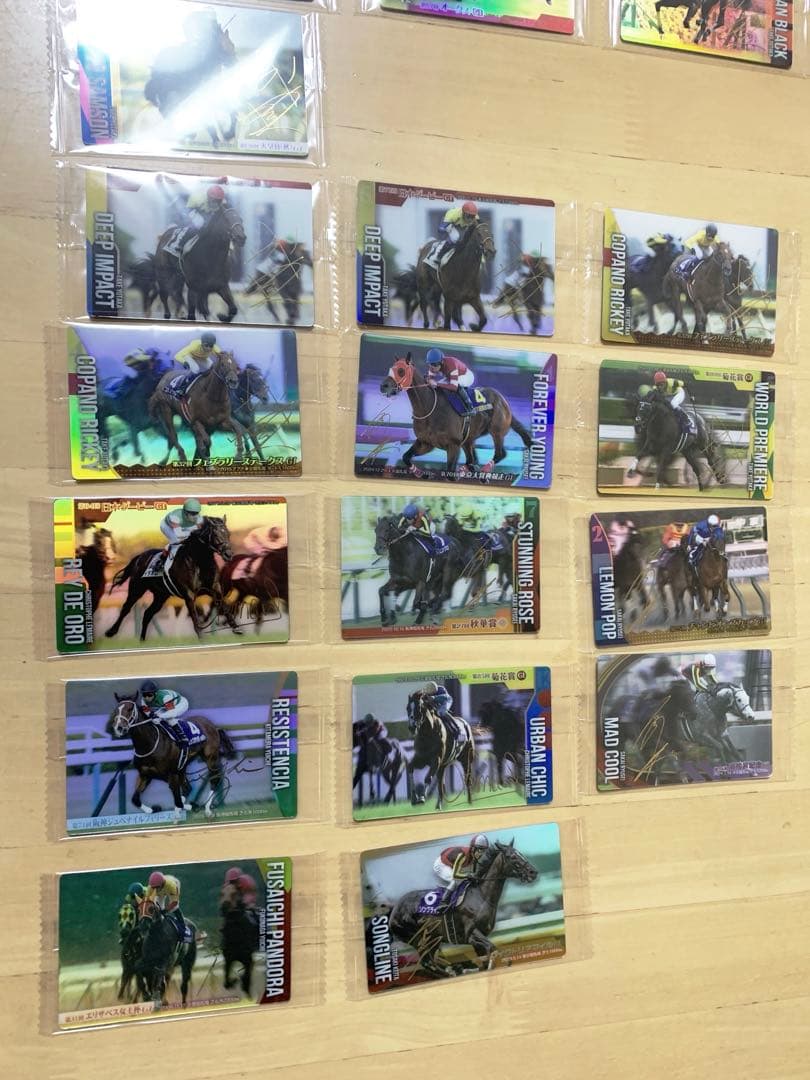り*う様 サイン24枚＆ノーマル大量 第1、2、3弾（R） サラブレッドホースコ