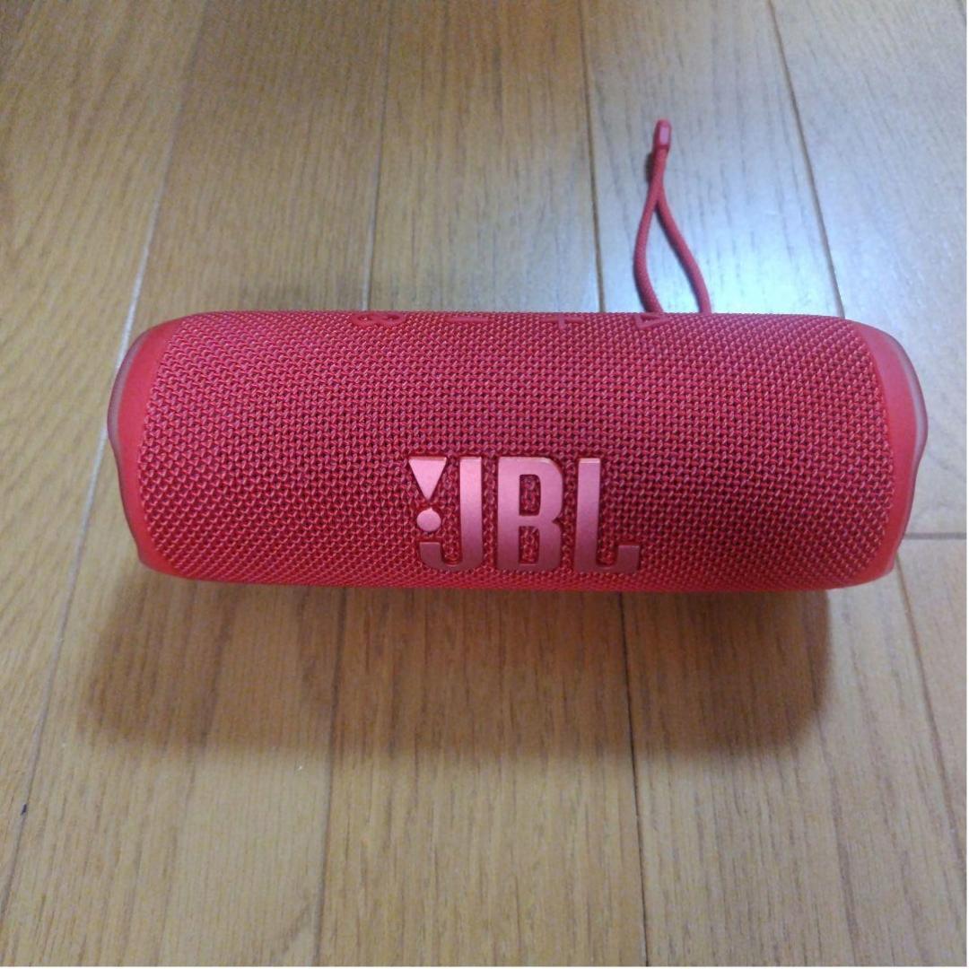 JBL Flip 6 ワイヤレススピーカー 赤色