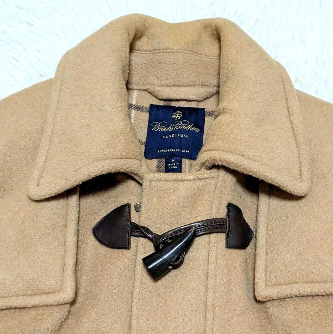 ✨キャメル100％✨ ブルックスブラザーズ 2WAY ダッフルコート M