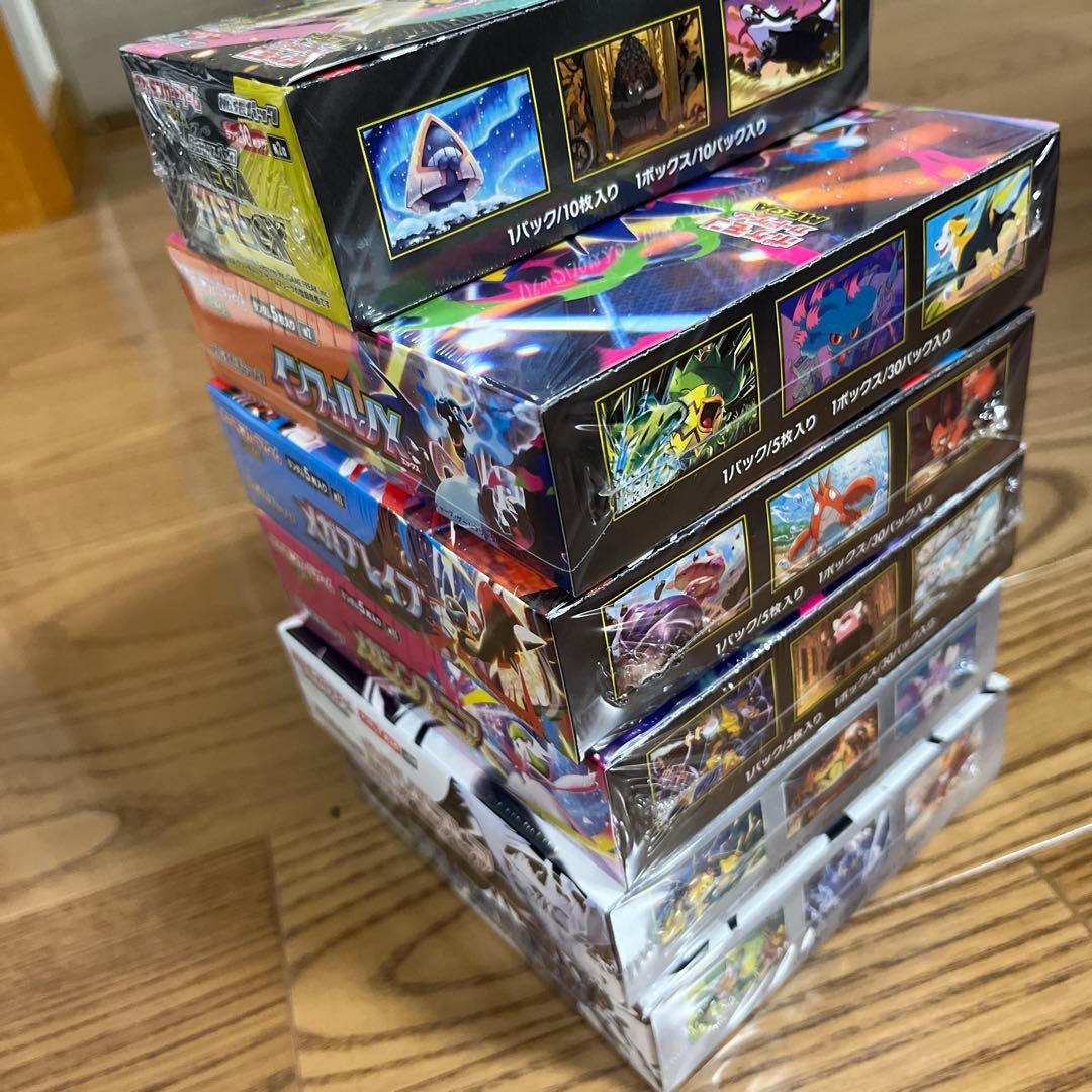 ポケカ　シュリンク付き　未開封　6BOX MEGAドリームex インフェルノX