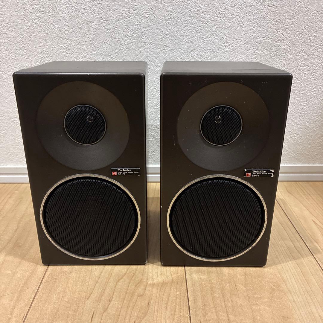 名機！【音出し確認済み】Technics　SB-F1 スピーカーペア