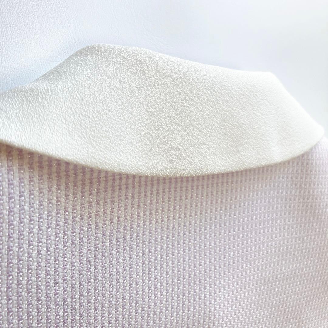 130size ラベンダー×花柄 セレモニー 入学 卒園 発表会 フォーマル