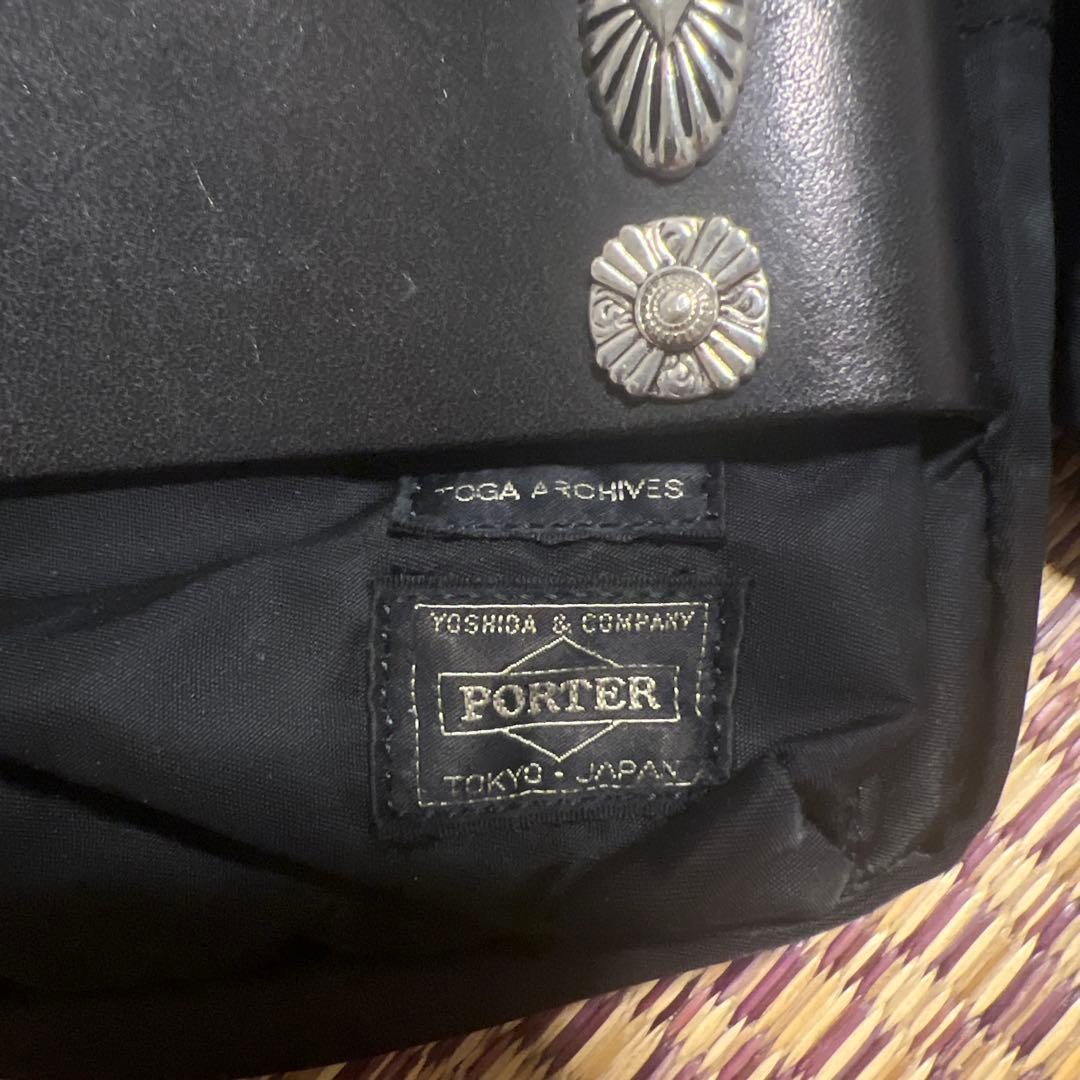 最終値下げ　TOGA×PORTER ベルトバック　ウエストポーチ ブラック