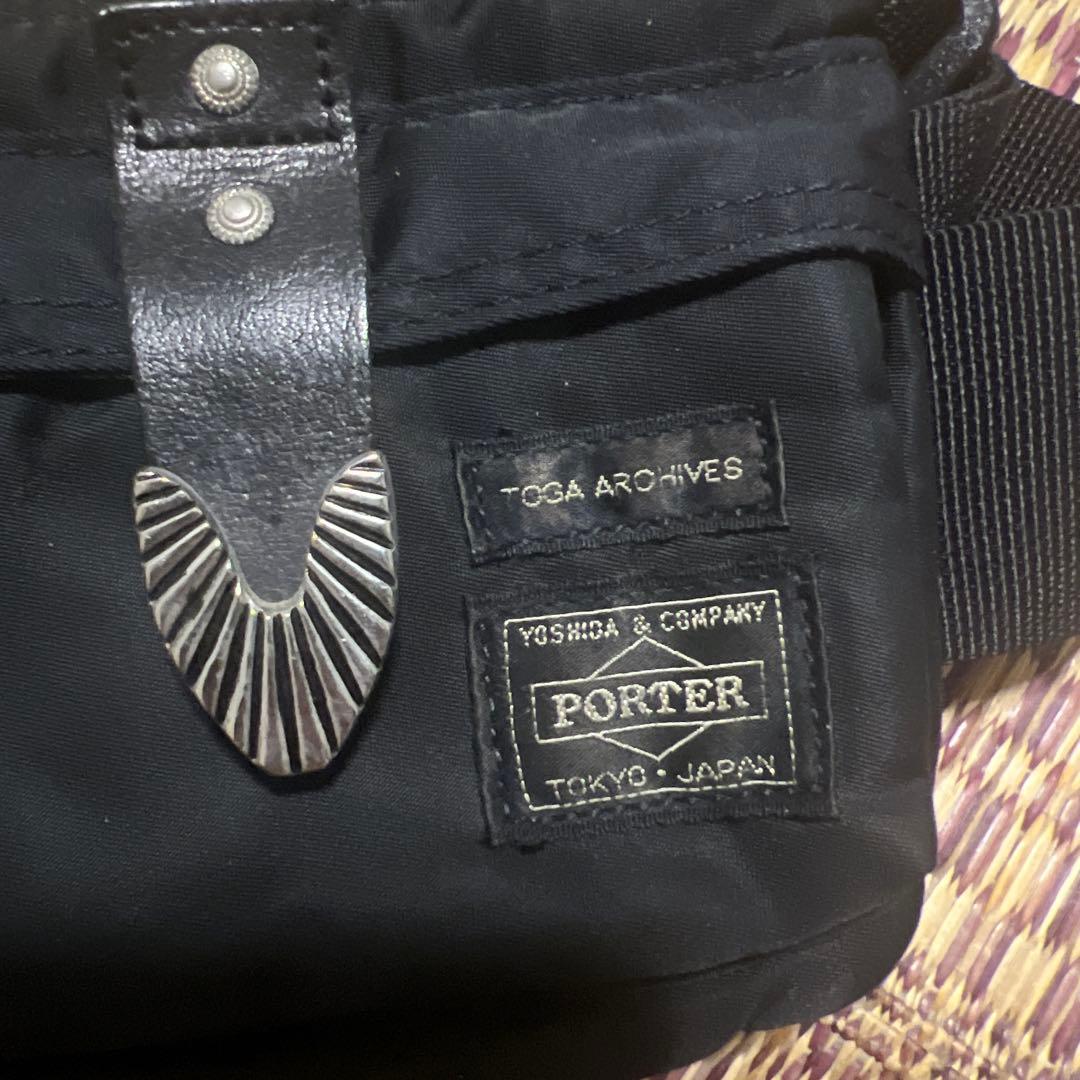 最終値下げ　TOGA×PORTER ベルトバック　ウエストポーチ ブラック