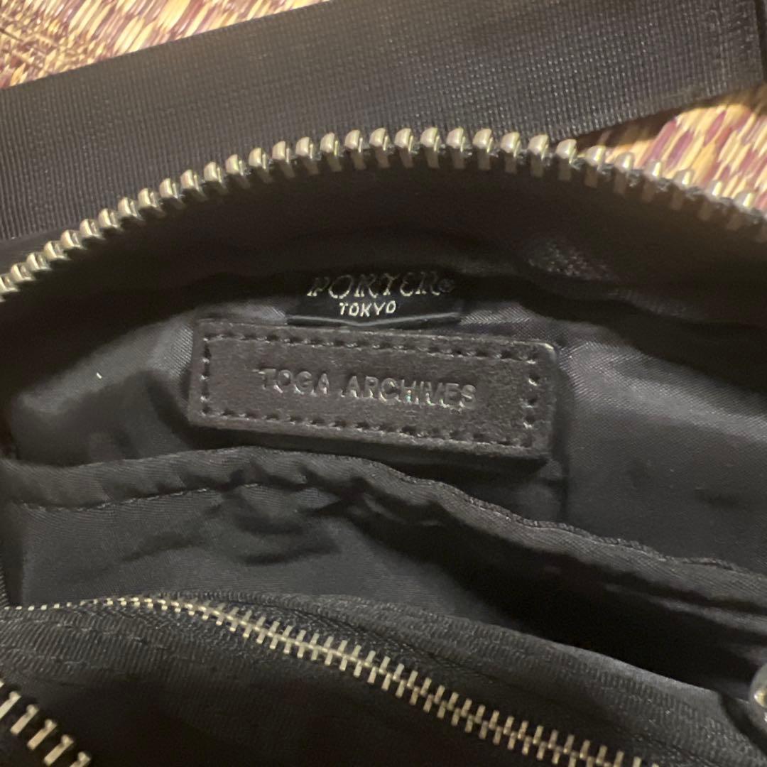 最終値下げ　TOGA×PORTER ベルトバック　ウエストポーチ ブラック