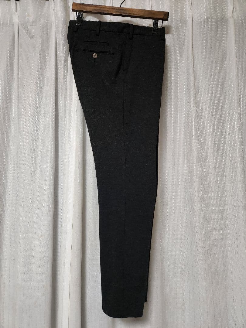 ピーティーゼロウーノ　TRAVELLER　テクノジャージー　濃灰　48　秋冬