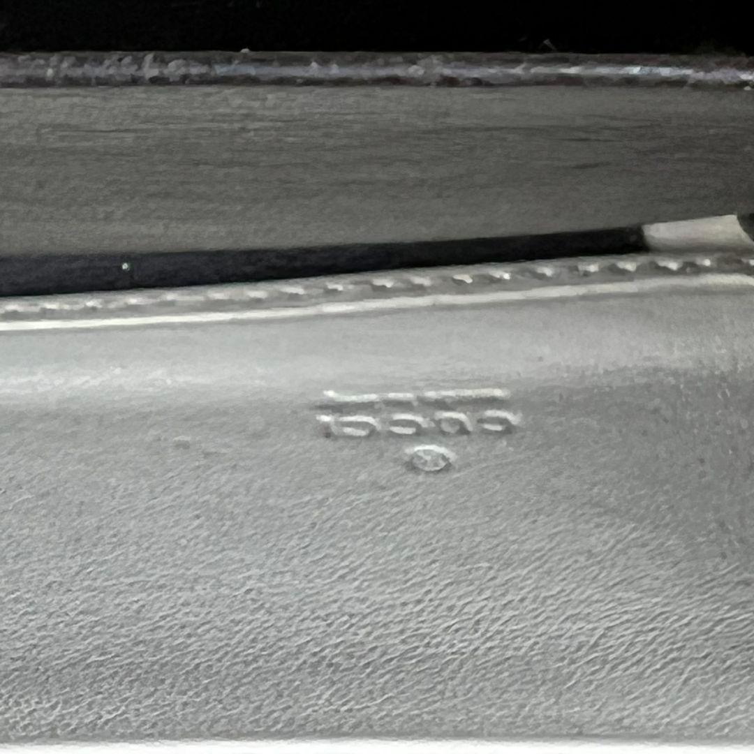 GUCCI インターロッキング GG レザー ラウンド長財布