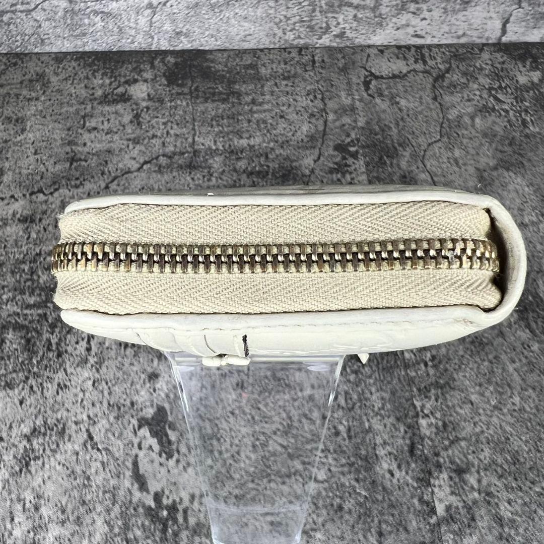 GUCCI インターロッキング GG レザー ラウンド長財布