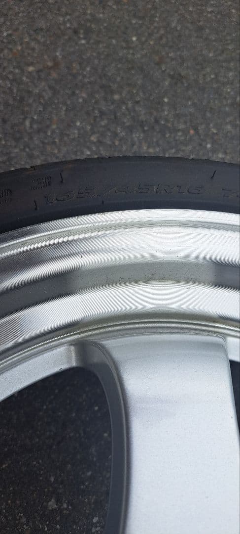 ステルスレーシング　k36　16インチ 　6j タイヤセット