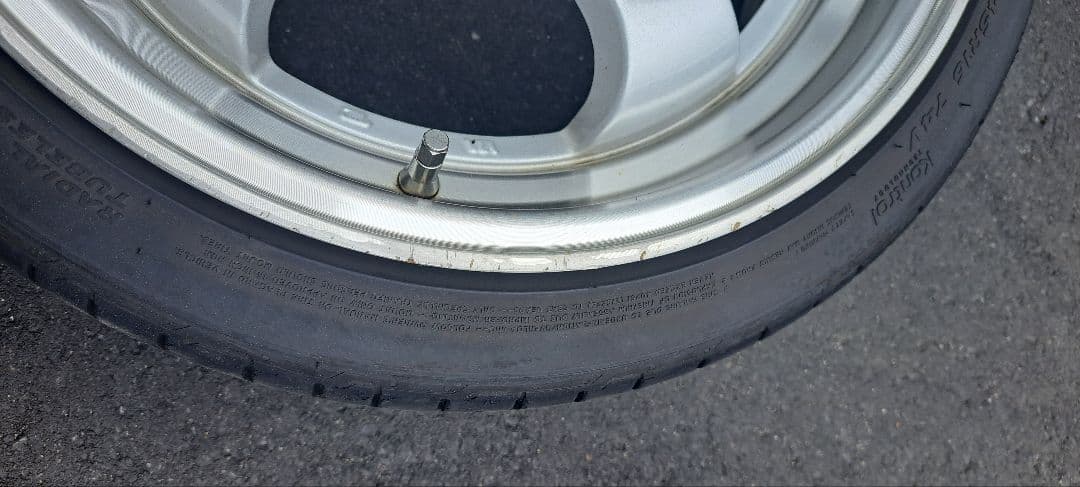 ステルスレーシング　k36　16インチ 　6j タイヤセット