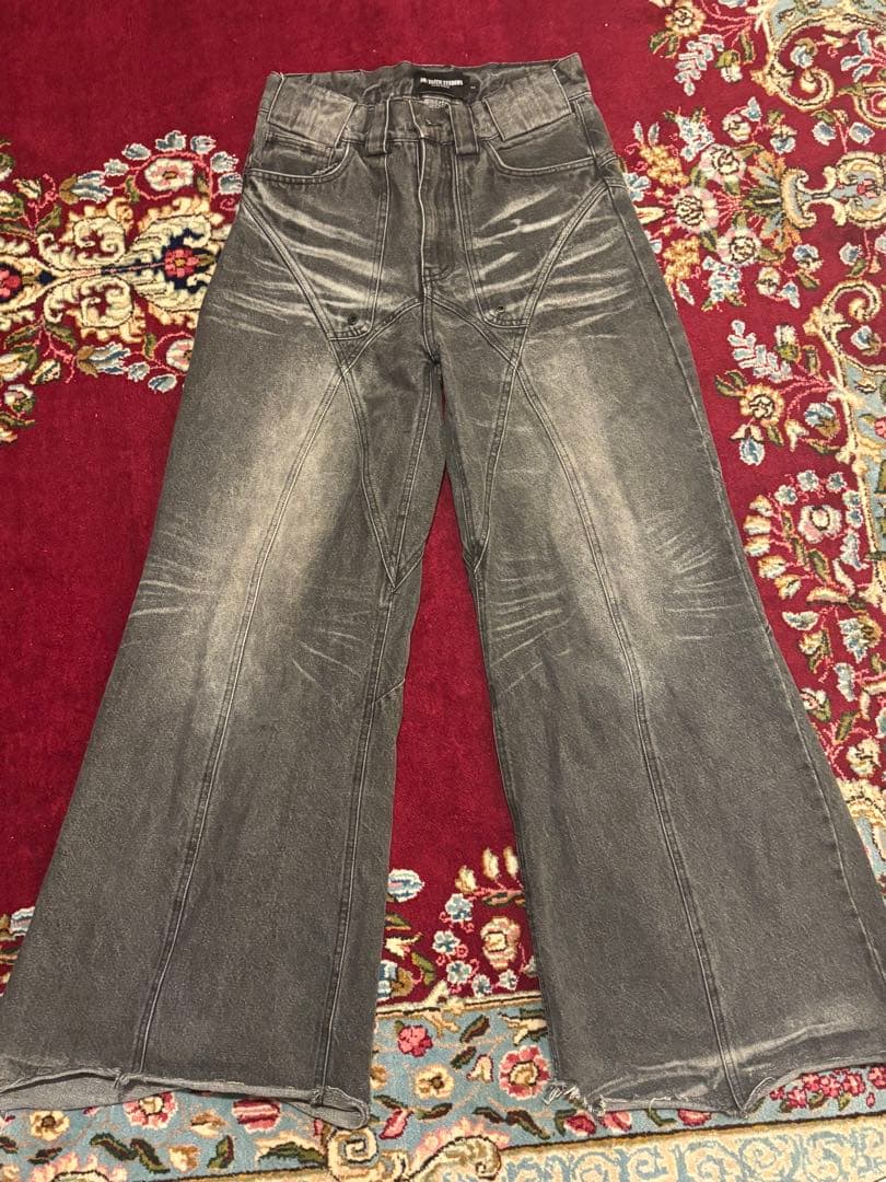 パンツ NoFaith studious SUN FADED BAGGYDENIM S