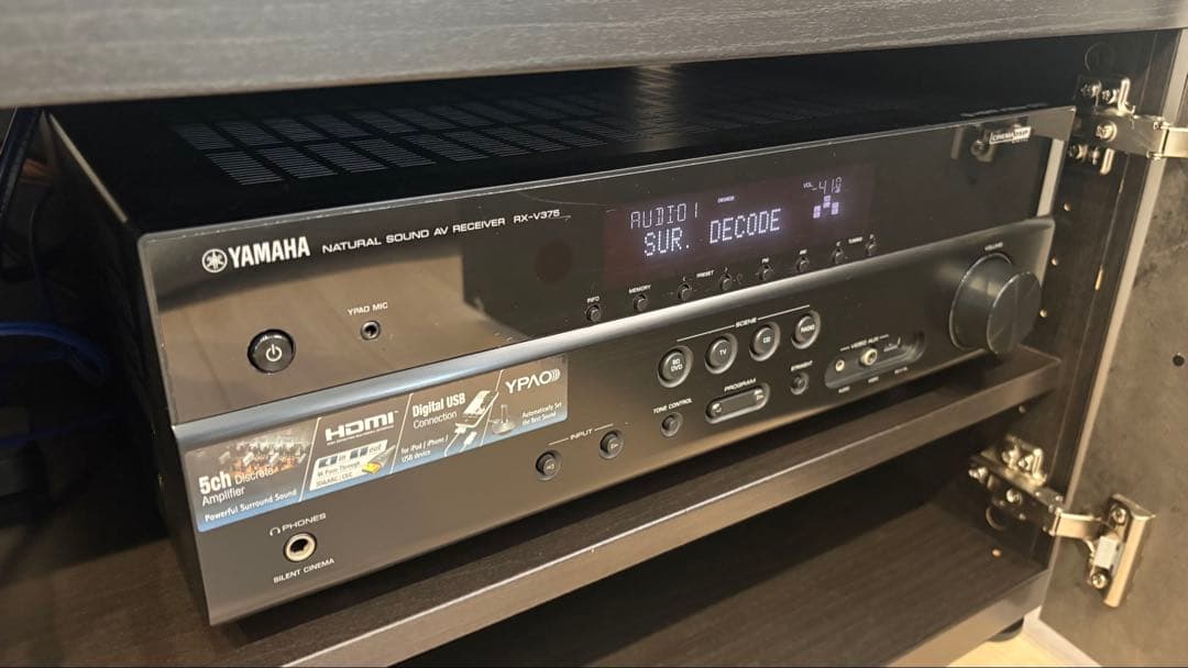 YAMAHA AVアンプ RX-V375 5.1ch ヤマハ