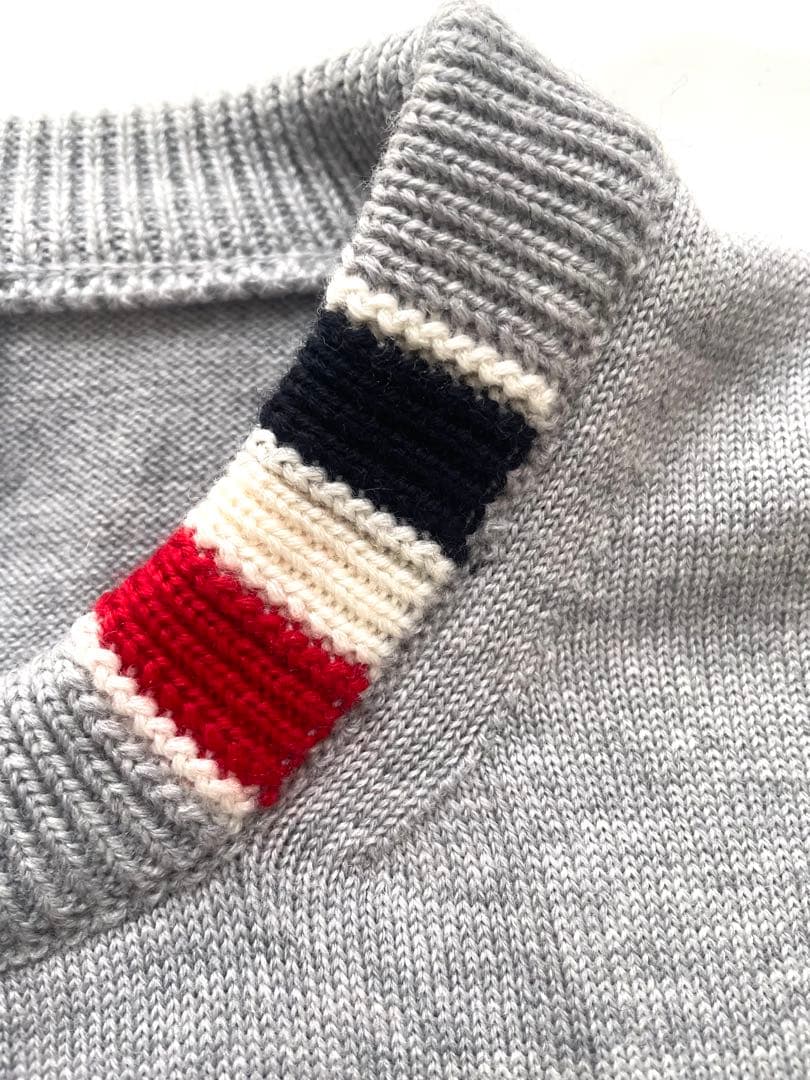 ケ*ン様 THOM BROWNE トムブラウン ウールセーター ニット 2 イタ