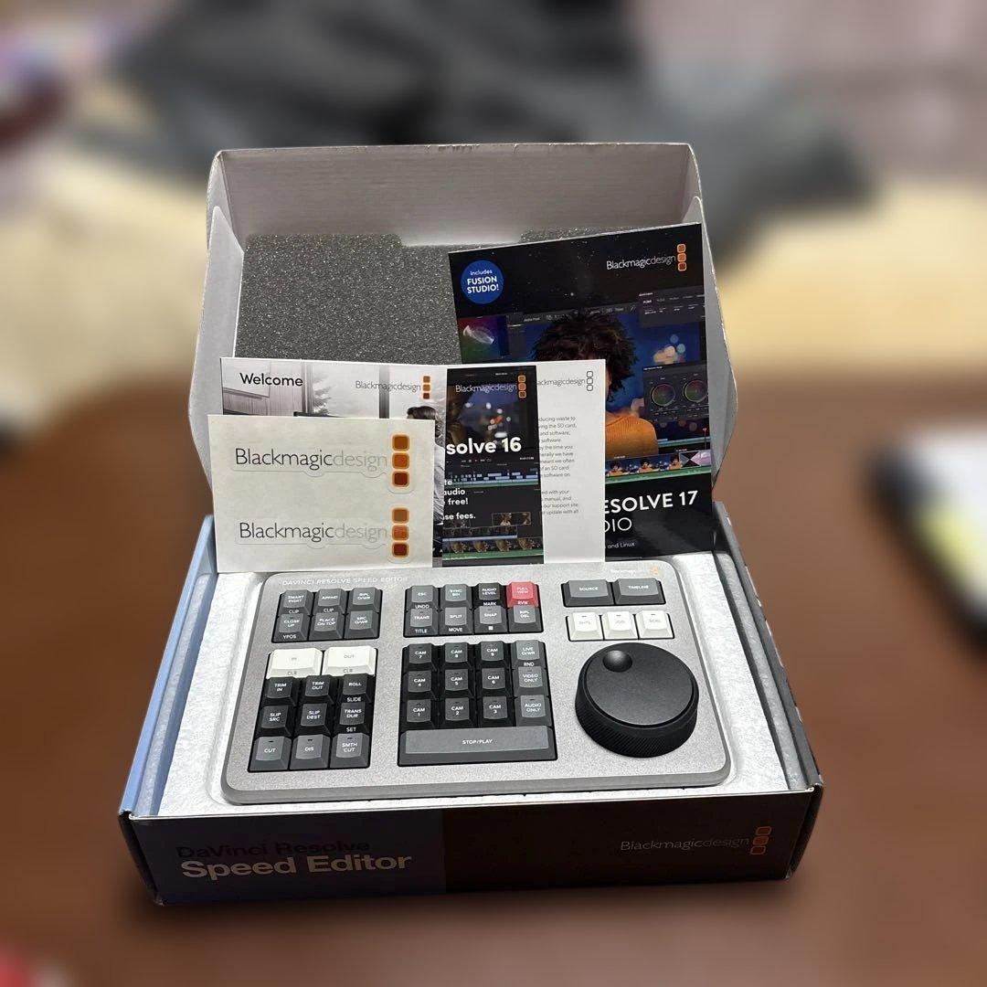 【ほぼ未使用】Davinci Resolve Speed Editor