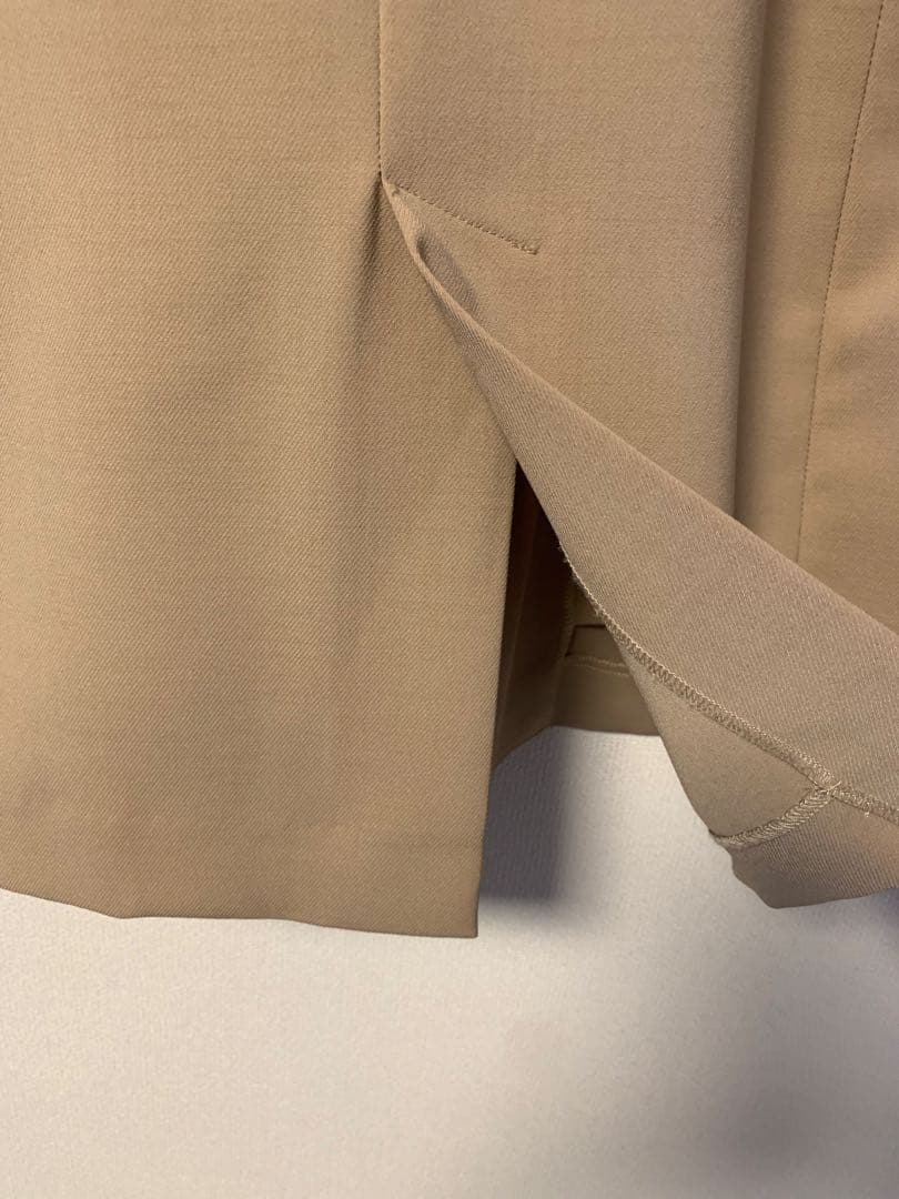 ストレッチツイルテーラードジャケット キャメル RIVE DROITE