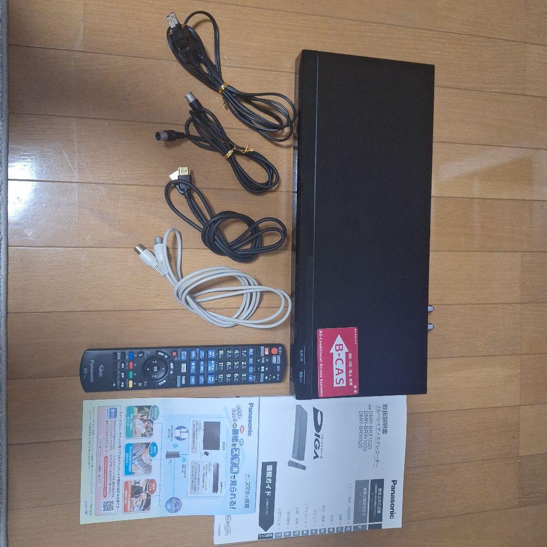 Panasonic ブルーレイディスクレコーダー　DMR-BRW-1020