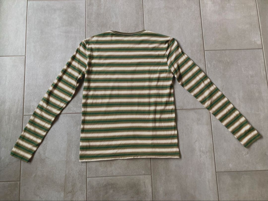 トップス Auralee GRADIENT STRIPE JERSEY L/S TEE