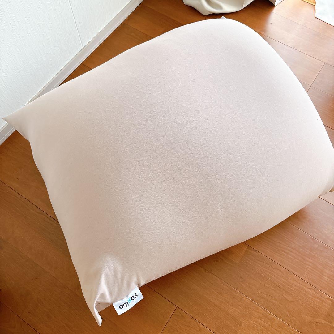 【美品】Yogibo Mini ヨギボーミニ ライトグレー ビーズソファ