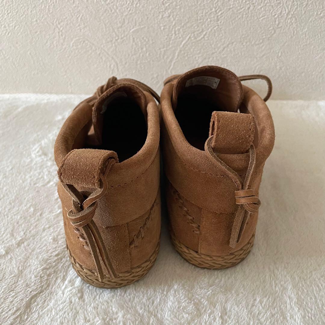UGGaustralia♡スウェードモカシン ウッドリンモック キャメル24.5