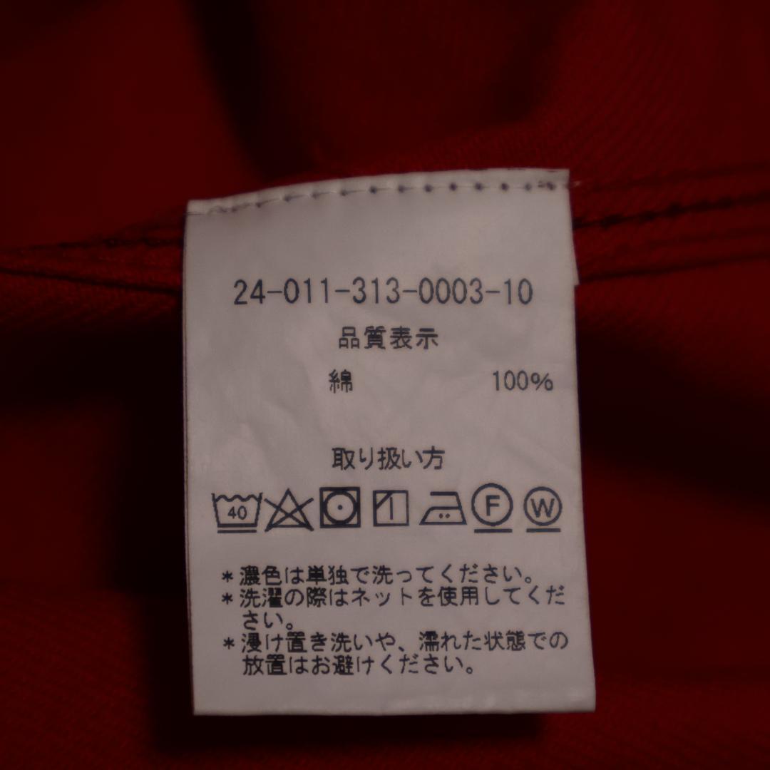 Laboureur レッド カバーオール 赤 サイズ4 フレンチワーク XL相当