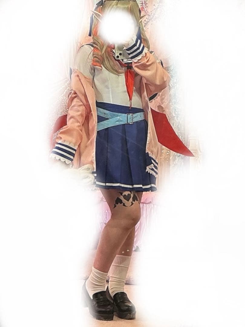 魔界ノりりむ コスプレ衣装 小物、ウィッグ、翼付き