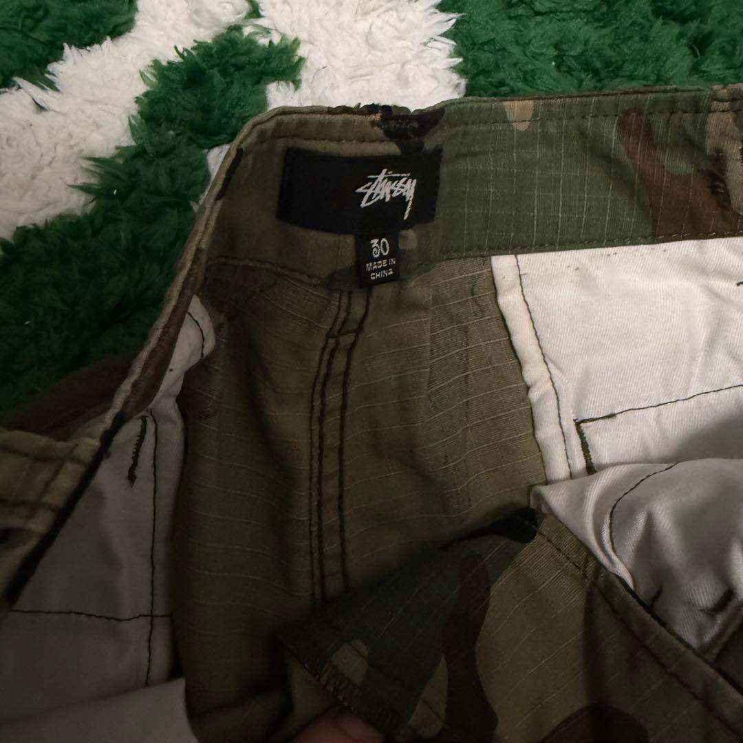 Stussy cargo pants woodland カーゴパンツ サイズ30