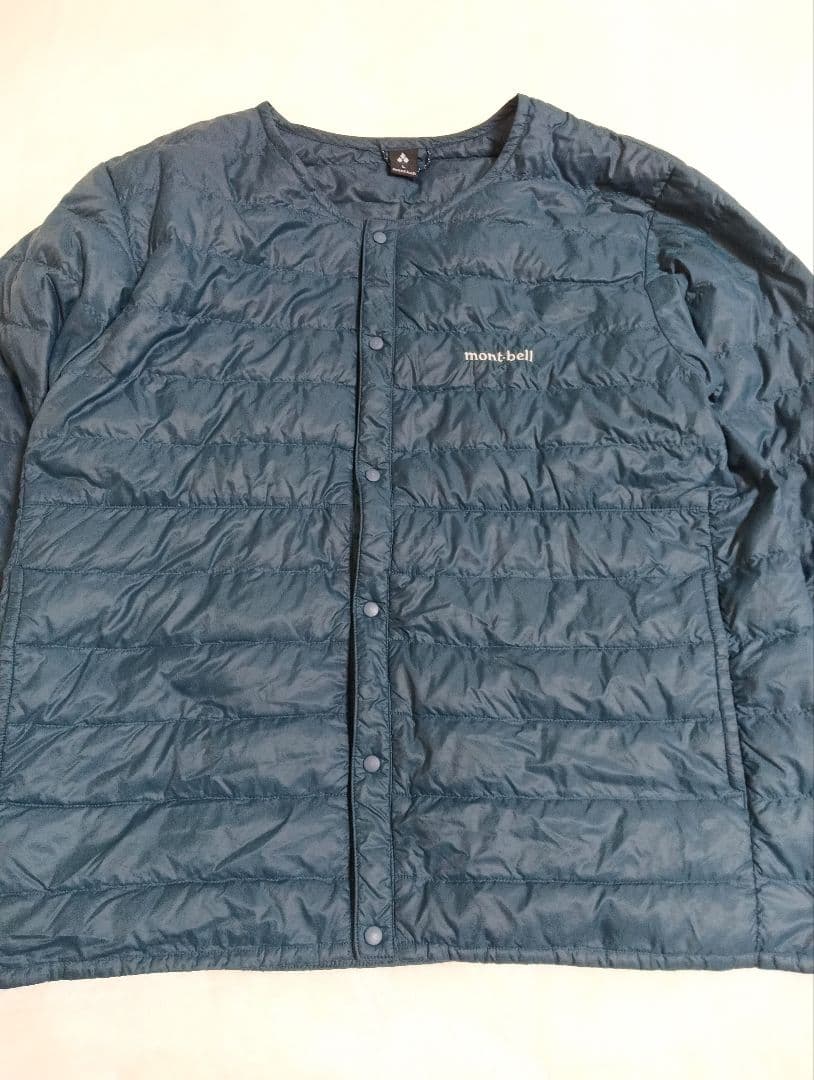 montbell　スペリオダウンラウンドネックジャケット