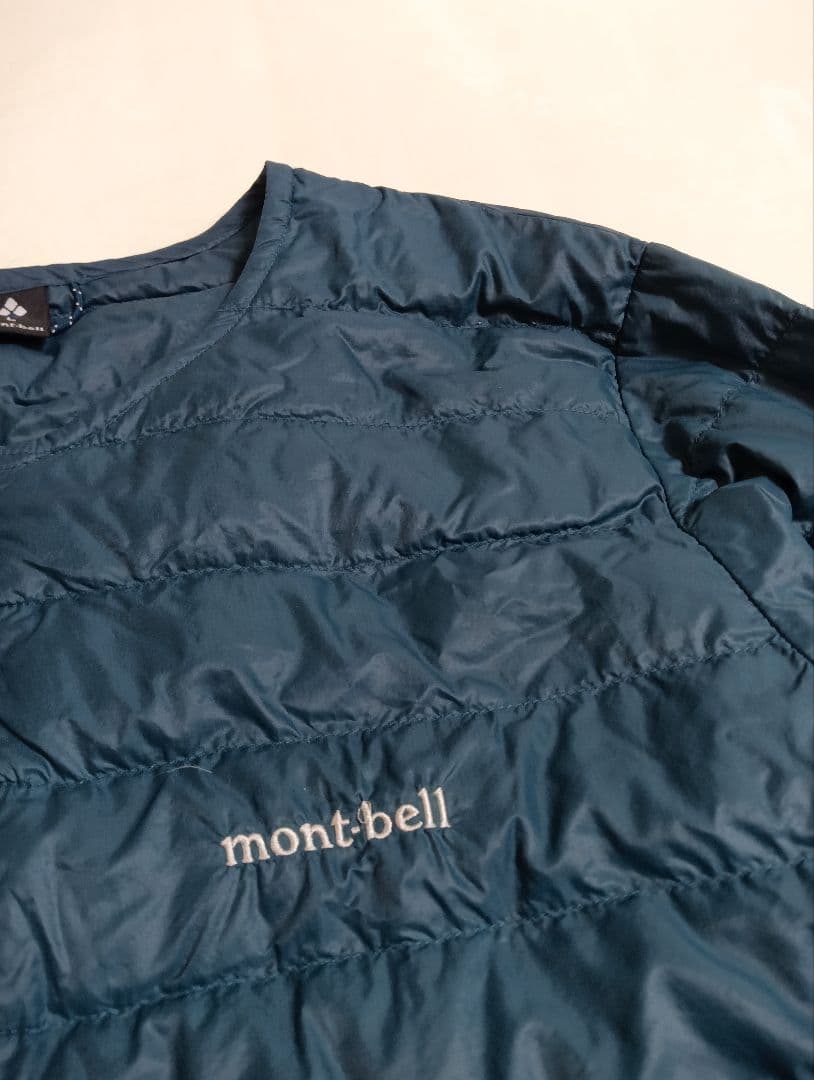 montbell　スペリオダウンラウンドネックジャケット