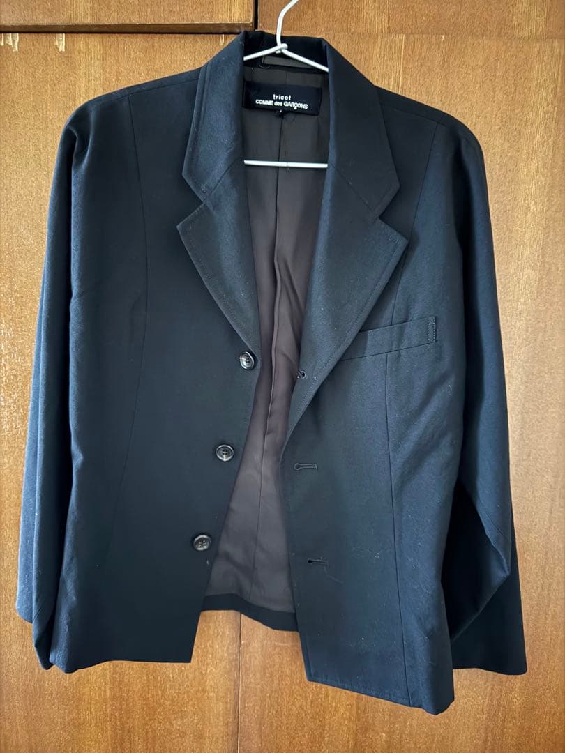 n*♪様 COMME des GARÇONS テーラードジャケット ブラック