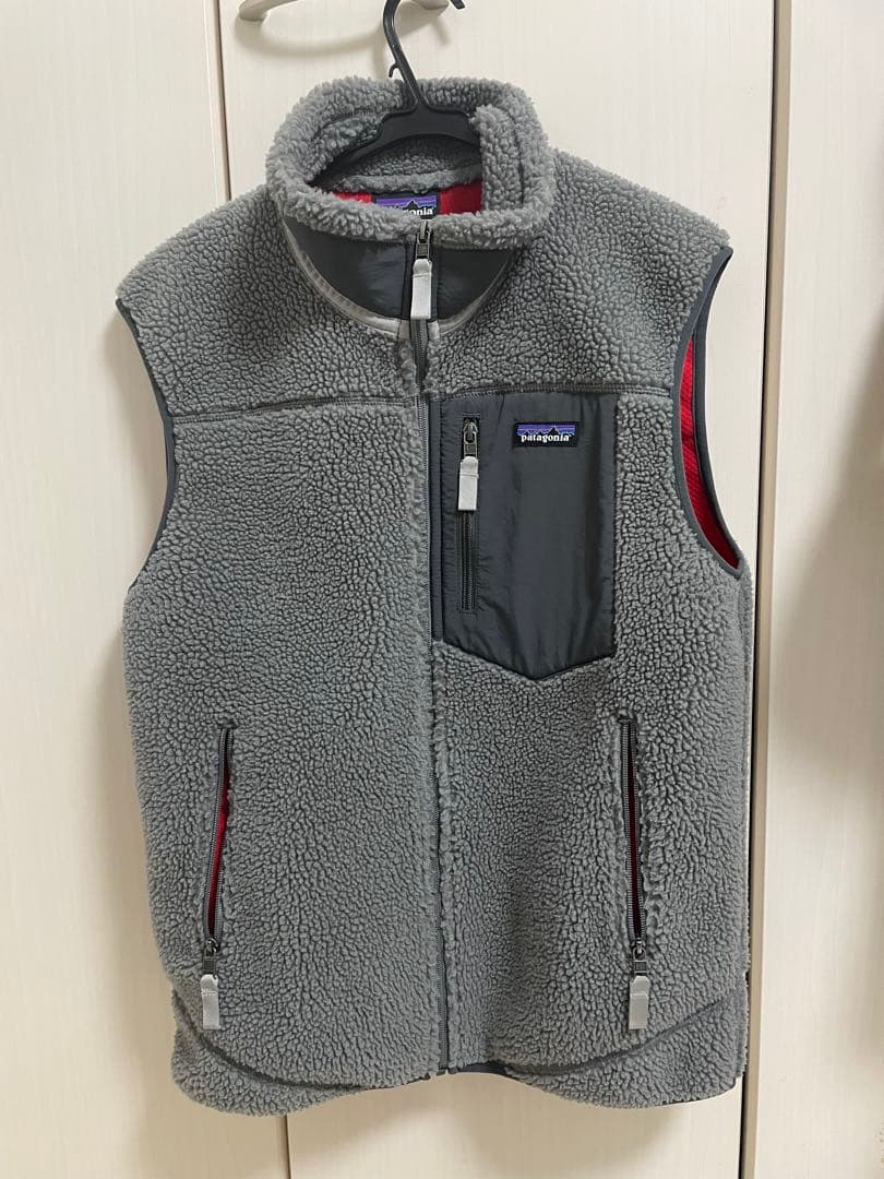 値下げ　パタゴニア　レトロX ベストMグレー