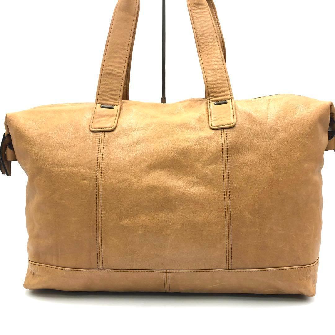 希少 美品 PORTER DONNEZ ボストンバッグ レザー ライトブラウン