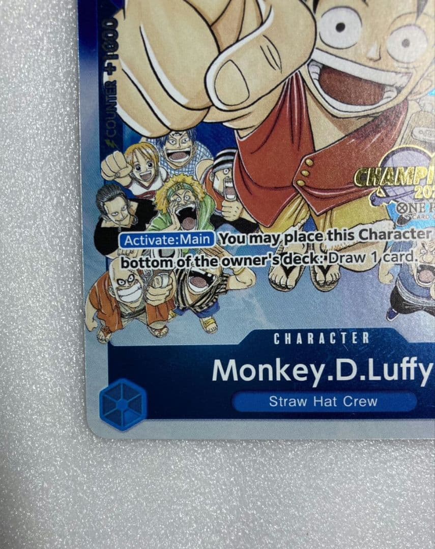 チャンピオンシップ ルフィ 英語 CHANPION SHIPワンピースカード